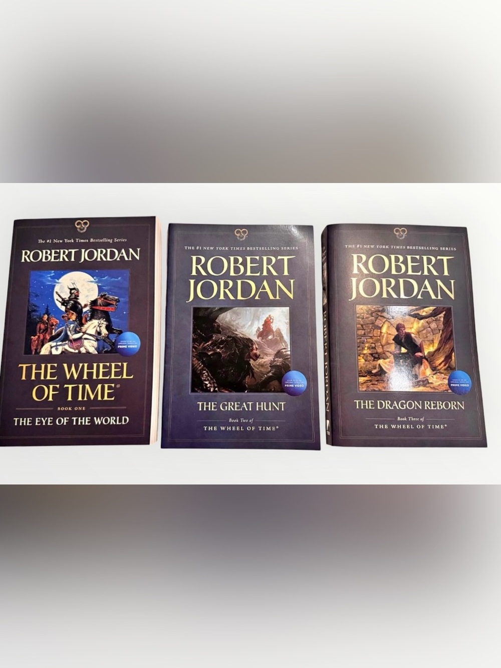 Wheel Of Time VOL 1,2 & 3 Robert Jordan X 3 Book LOT Bundle BRAND NEW